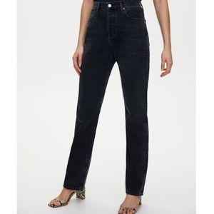 AGOLDE High-Rise Taper Jeans